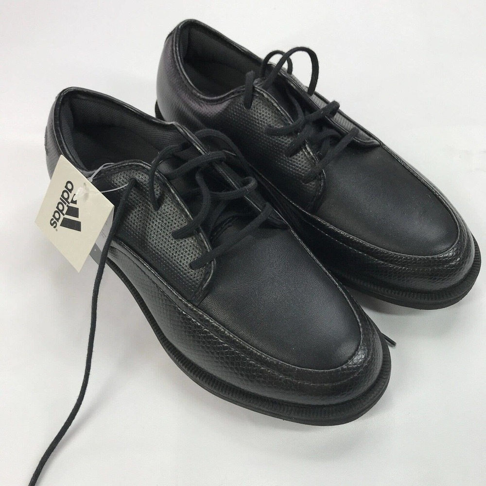 Adidas Allura Youth 5 Black Soft Spike Golf Shoes- Size 5